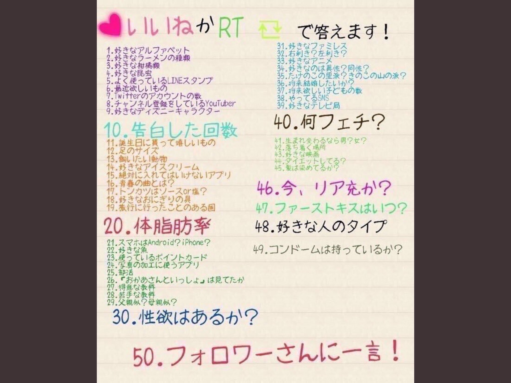 いいねかrtで答える Twitter Search Twitter