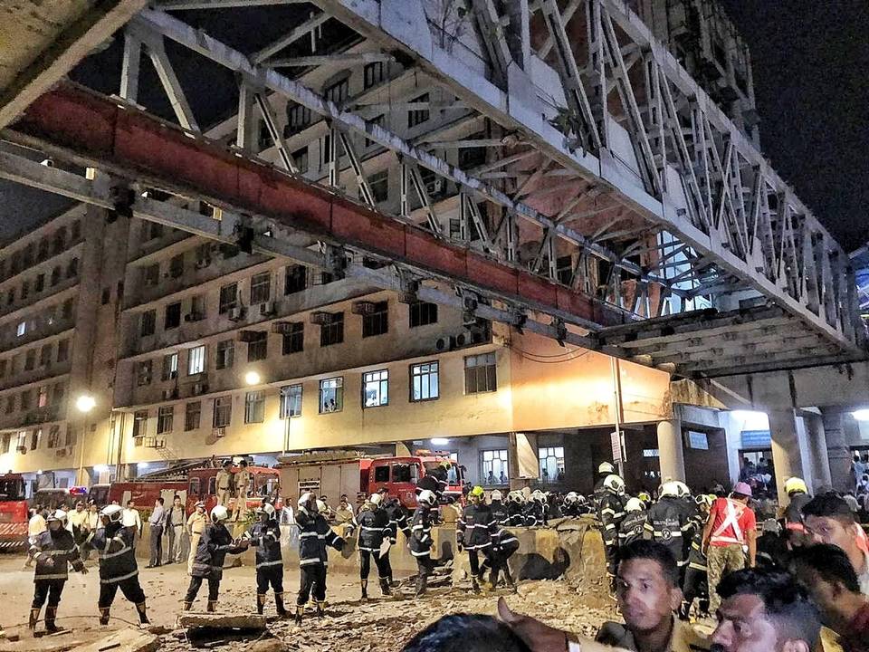 the_hindu's tweet photo. The Hindu Podcast | @ganant in conversation with @narlak on the #Mumbai #CSTBridgeCollapse and India's civic infrastructure issues https://t.co/CA60vFFVvU https://t.co/SF5TaloaaG