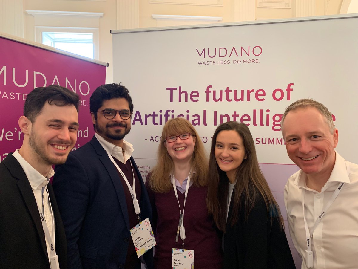 WeAreMudano's tweet photo. The future of artificial intelligence? Come and have your vote at the Mudano stand at #DataFest19. #datatogether https://t.co/7gRhXttJJE