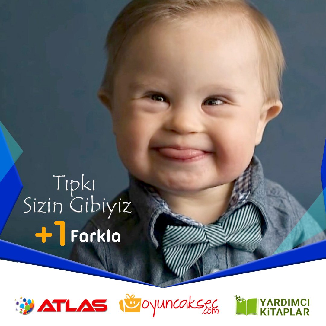21 Mart Dünya Down Sendromu Farkındalık Günü'nde; "Down Sendromu" hastalık değildir, genetik bir farklılıktır...
#downsendromu #artı1farkla #downsyndrome #21MartDownSendromuFarkındalıkGünü