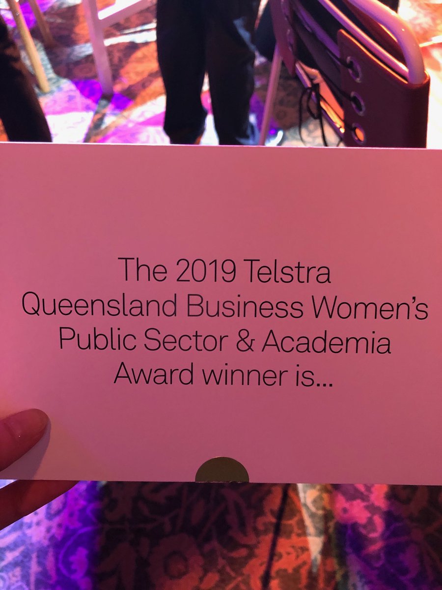 NelsonVirginiaA's tweet photo. #celebratingwomen Telstra ⁦@womens_awards⁩ inspiring, amazing ‘undoing business’ making change &amp; the winner is ⁦@debbie_platz⁩ trailblazer for women everywhere public sector &amp; academia winner ⭐️⭐️⭐️⭐️⭐️ https://t.co/Cz9CPrrMYB