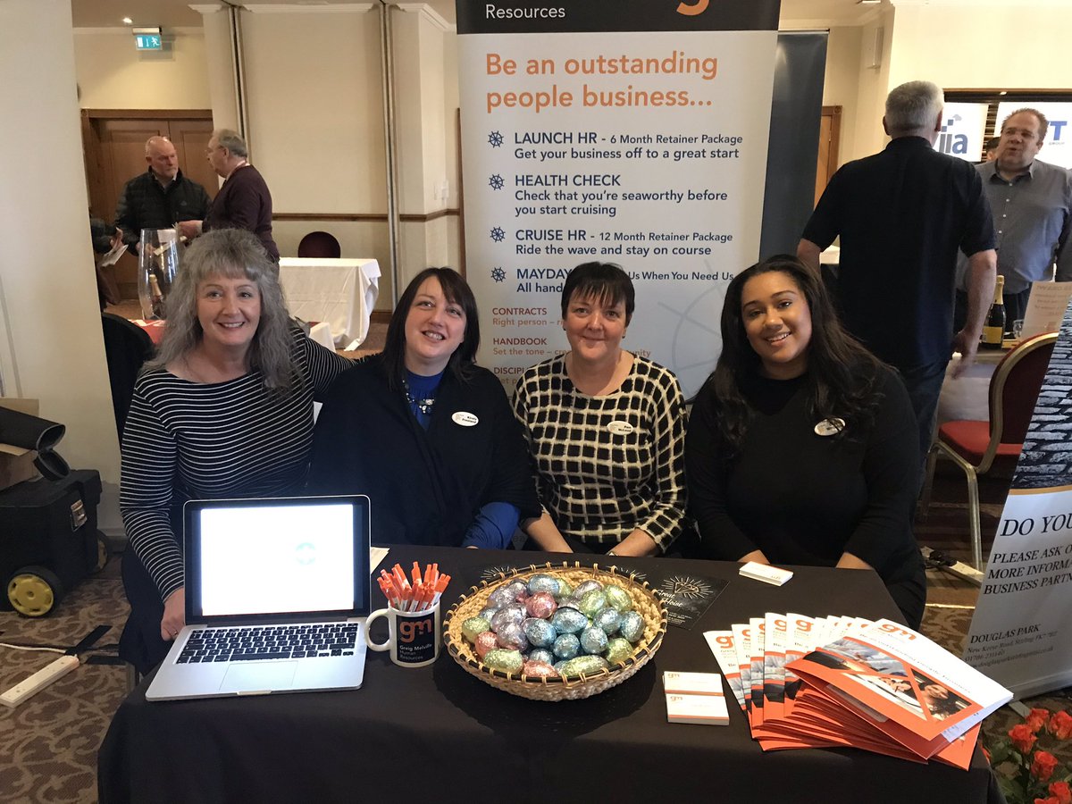 HrGreig's tweet photo. Come and see us at the #ForthValleyBusinessShow2019 at the @MacInchyra it’s happening now! 😀💼 https://t.co/ccGxhlROAq