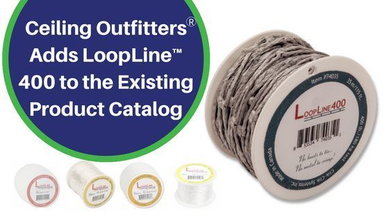 CeilingOutfit2's tweet photo. Check Out The Magic Of LoopLine For All Your Hanging Needs. https://t.co/0lga7tzNF5 #signmagic #LadderSafetyMonth https://t.co/0luzSV29Lw