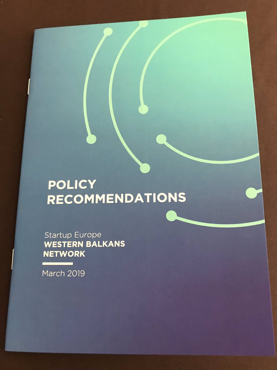 GabrielMariya's tweet photo. Very glad to meet w/ members of the #WesternBalkans StarUp Network. Many forward looking policy recommendations and plans to consolidate the network so that #WB SMEs &amp; StartUps may fully benefit of the opportunities of the #DigitalAgenda4WB. Looking forward to next steps. https://t.co/Q8CFNLlVVI