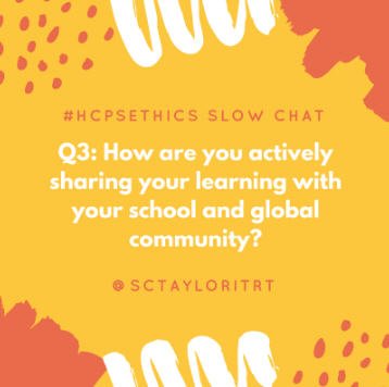 sctaylorITRT's tweet photo. Q3 is up. Would love to hear your thoughts. #hcpsethics #hcpspln https://t.co/zNUlbGCjRB