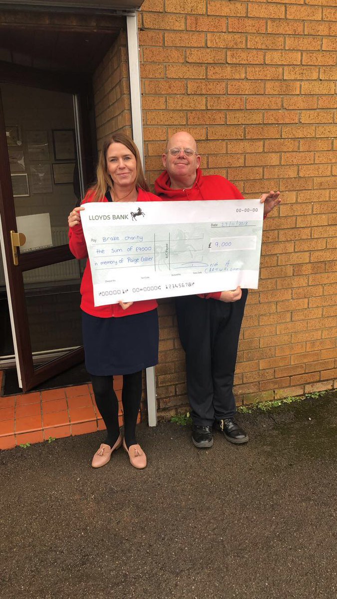 HolmeSteelFab's tweet photo. Happy to support local man Derek Cartwright on his latest event to raise money for @Brakecharity #Charity #Fundraising https://t.co/VmBPg3RD6v