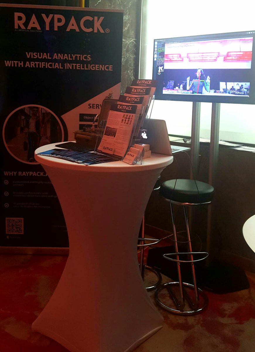 We are finally here at #KISUMMIT2019 in Munich with <a href="/handelsblatt/">Handelsblatt</a>!
Visit us today and tomorrow at our booth where we are showing you all our #visualanalytics products! 
LIVE use case: RAYPACK.AI Human Pose!
Let's get the most out of this great event together!