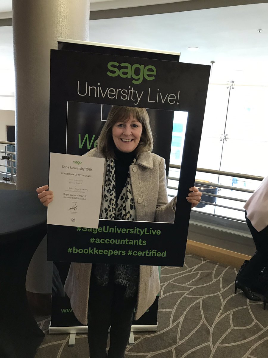 Great day of graduations yesterday @sageu_live with professor <a href="/alex_irving_85/">Alex Irving</a> #getcertified <a href="/sageuk/">Sage UK</a> #payroll 👏🏻👏🏻👏🏻