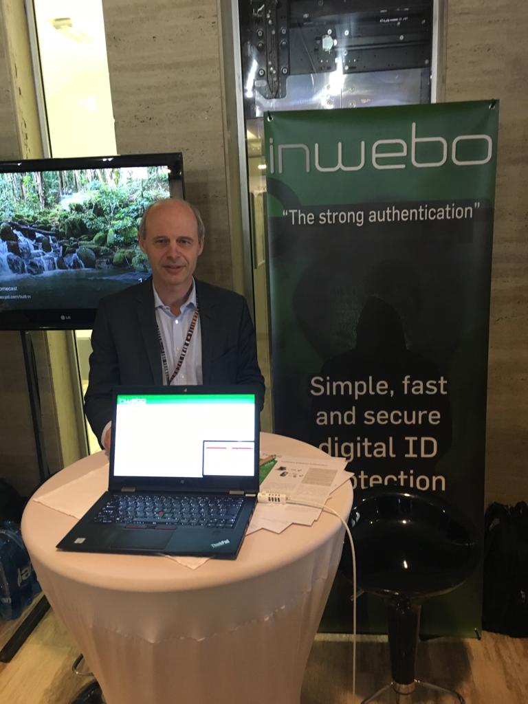 InWeboTech's tweet photo. We're live at #Risk2019, @operroquin 's presentation on "Disruptive Authentication technology (MFA) for the best user experience" went really well, thank you for attending
#inWebo #MFA #Frictionless #UX https://t.co/3lTbX9zYjl