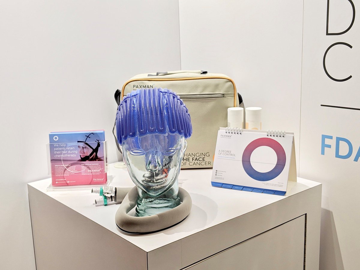 scalpcooling's tweet image. If you&apos;re visiting St Gallen International Breast Cancer Conference, see Claire Anna and James at stand 3 to find out how you can offer your patients a #degreeofcontrol with a PAXMAN Scalp Cooling System
#SGBCC19 #changingthefaceofcancer