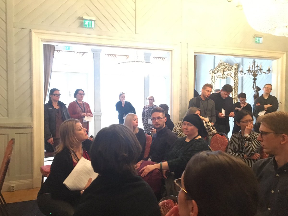 hanni_muukkonen's tweet photo. Thanks to the organizers and co-participants of the Doctoral Consortium at #ITK2019! Presenting their PhD work @KunnariJenni @ASilvola and Egle Gedrimiene #Compleap #AnalytiikkaAly #AnalyticsAI https://t.co/D8UY8Oh30k
