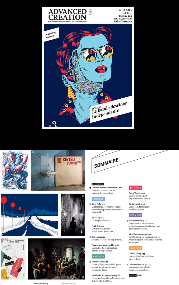 advcreation's tweet photo. Advanced Creation n°3 est en kiosque ! https://t.co/i2V6CuhYmI