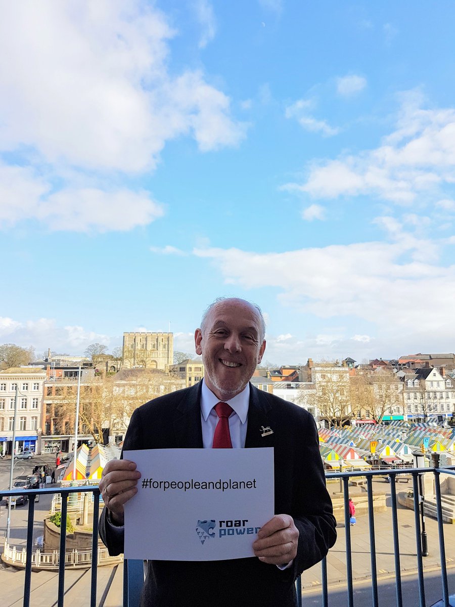 NorwichCC's tweet photo. Norwich is set to get a new energy provider in 2019 that promises to put people and the planet first!
https://t.co/vzwlcY4rqe
#RoarPower #ForPeopleAndPlanet #Sustainability https://t.co/hkDewf4bXJ