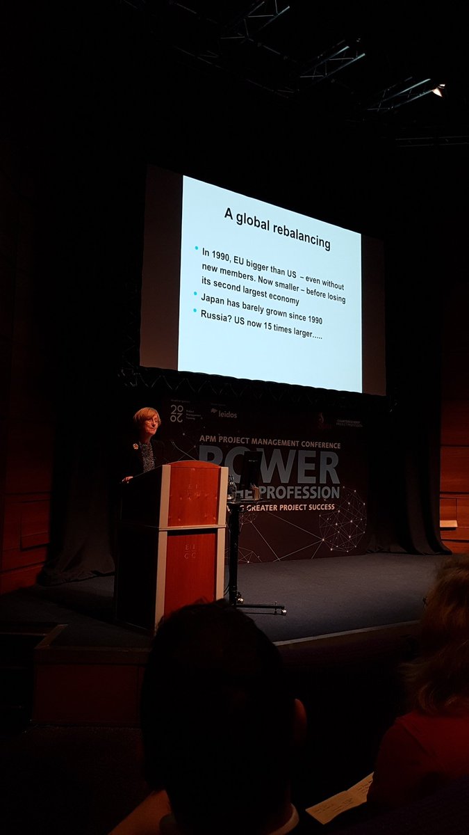 APM_Scot's tweet photo. Dame France Caincross CBE asking was @BarackObama right? At #APMConf in Edinburgh today.

#apmscotland #poweroftheprofession #achievinggreatersuccess https://t.co/nN0q0rBLbn