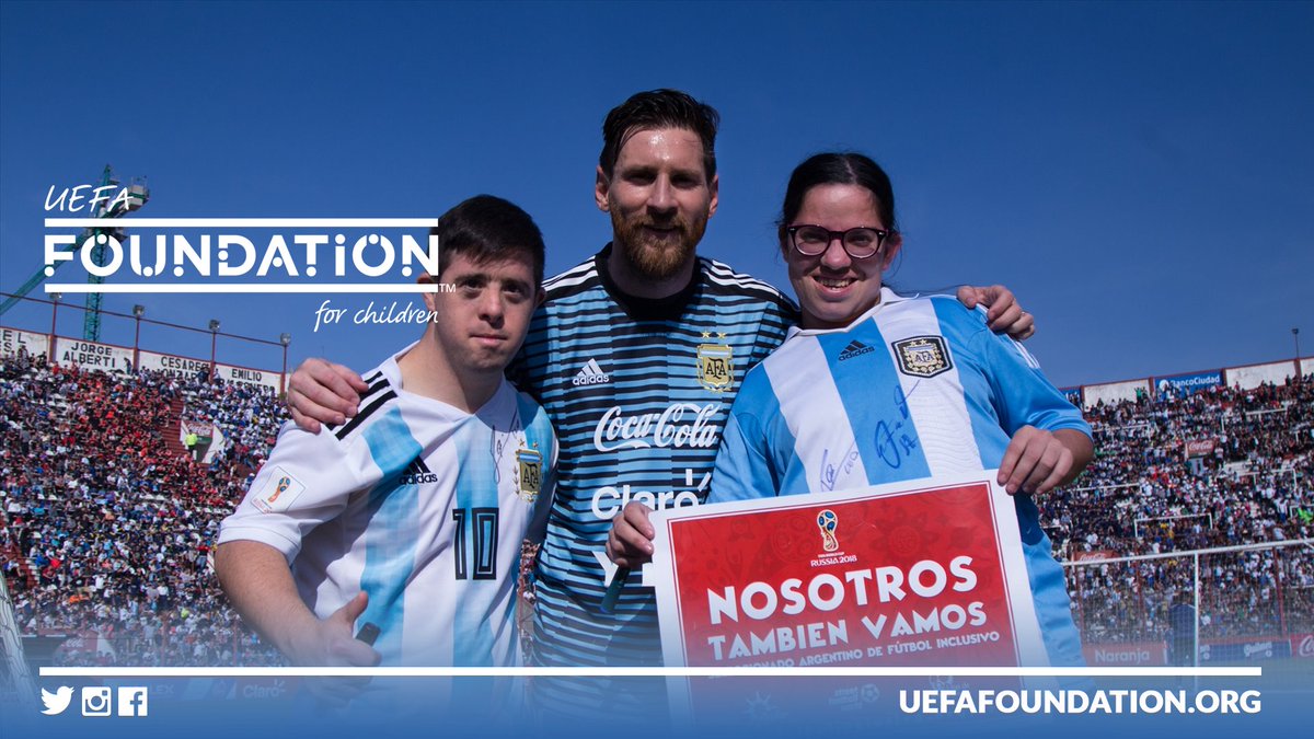 UEFA_Foundation's tweet photo. We support programmes that foster the inclusion of all children because we truly believe that football is for everyone, regardless of ability. #WDSD19 #Footballforinclusion #Football4childrensrights #Morethanfootball https://t.co/gKnv8T1Gp9