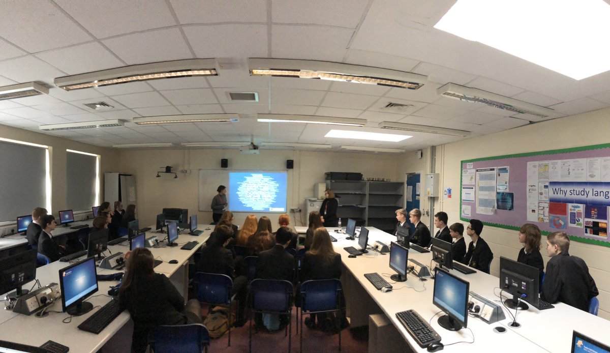 Students in Y10, Y11 &amp; <a href="/TuptonSixthForm/">Tupton Hall VI Form</a> Y12 finding out more about the universities of Oxford and Cambridge today from <a href="/MECCambAccess/">MurrayEdwards Access</a> and <a href="/CCCOxfordAccess/">Corpus Access</a>. Thanks to Catherine and Suzie for an informative session.