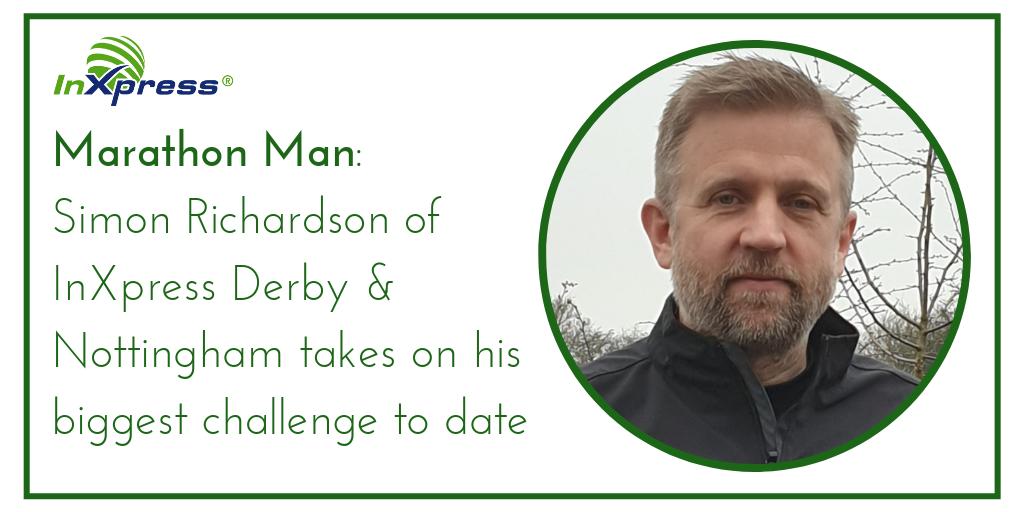 InxpressFSE's tweet photo. Our very own marathon man, Simon Richardson of InXpress Derby and Nottingham, will be running the London Marathon this April! He is running for the charity Scope. To read more about Simon's story and to sponsor him, visit https://t.co/FjAMXSy29y #InXpressGivesBack https://t.co/zxU0RuK6tS