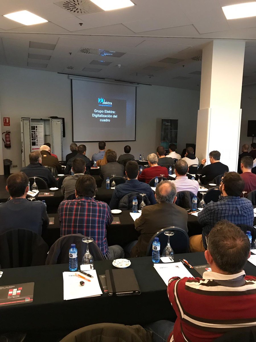 EPLAN_ES's tweet photo. Muy contentos de poder acompañar a @elektragroup en su evento en Terrassa sobre fabricación de armarios eléctricos 4.0 junto con @Rittal_ES @siemens_ind @Weidmuller_ES! https://t.co/82iM6aw6x3