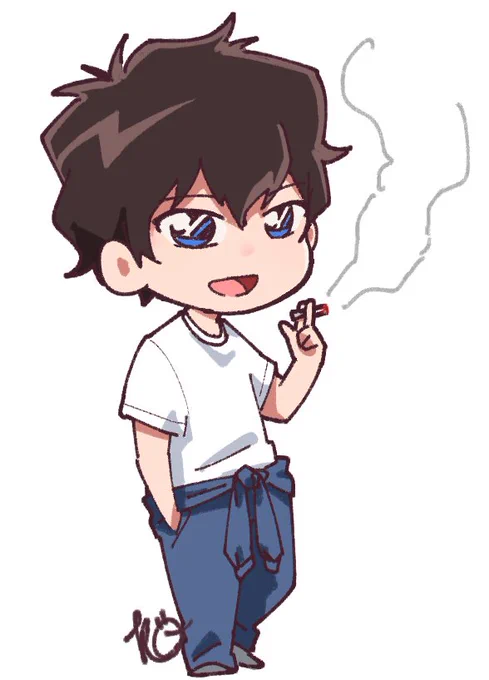 今日のらくがき『つなぎ まうだ』 
