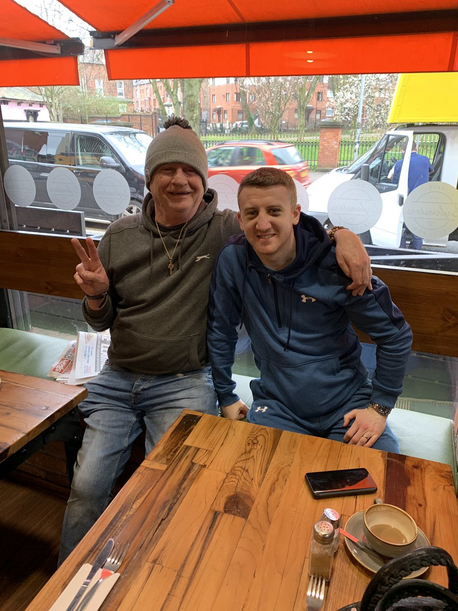 SylvesterCafe's tweet photo. @paddyb_ireland is a living legend. We are lucky to be graced with his presence here in #sylvesters #hero #inspritional #ourpaddy https://t.co/1p7ec9k1jl