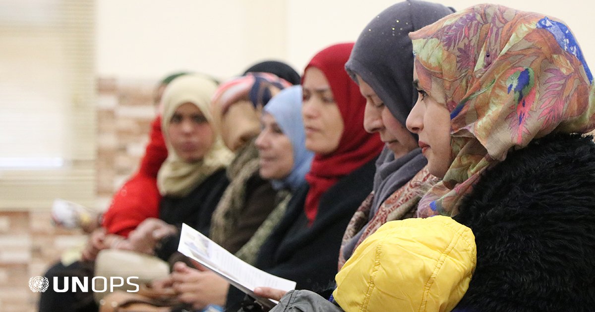 UNOPS's tweet photo. A new $2 million project will improve the lives of #Palestinian refugees living in #Hitteen Camp 👉 https://t.co/id77kvnrUa | @UNRWA @cooperazione_it https://t.co/rTul3D2jjK