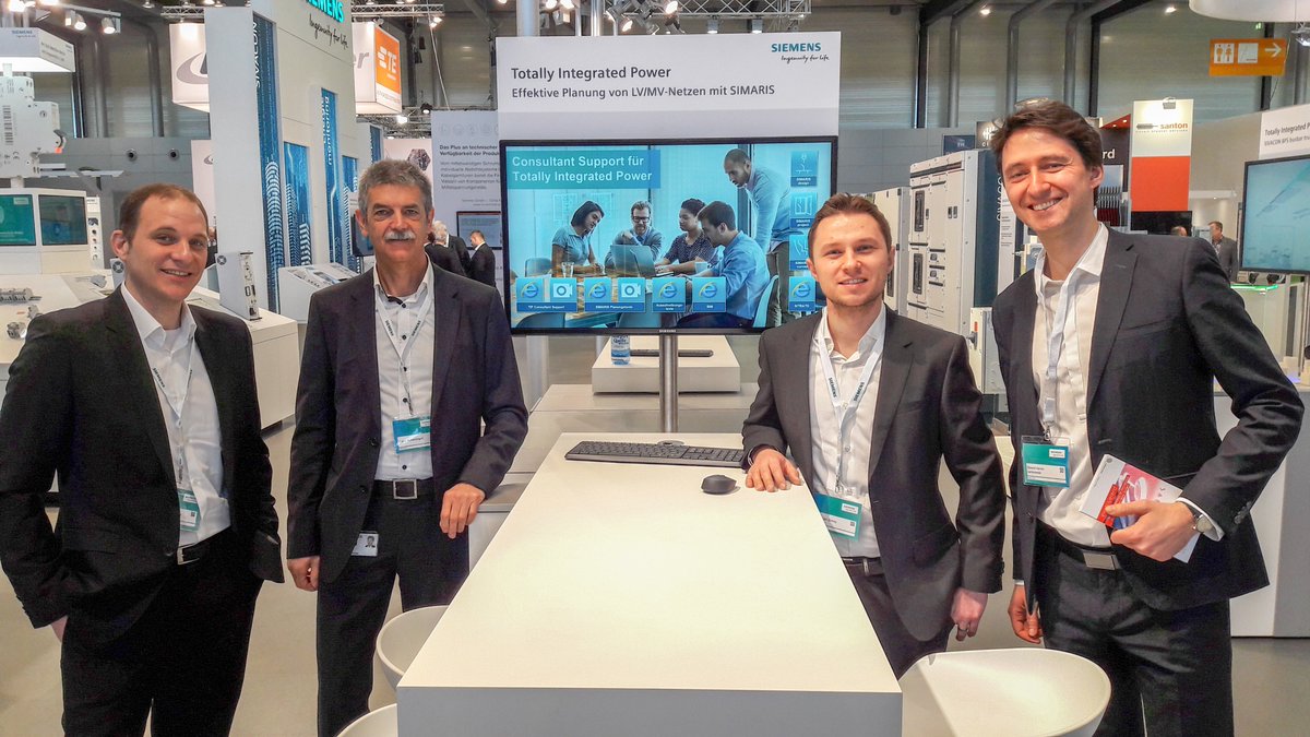 dawjanko's tweet photo. Live von der #eltefa in @Messe_Stuttgart ... unsere Planerbetreuer in Aktion! Jetzt noch ein Freiticket sichern und uns in Halle 10 besuchen: https://t.co/JYpDqv7oMA
#Planerbetreuung #SIMARIS #SIMARISdesign #SIMARISproject @SiemensDE #ConsultantSupport #TotallyIntegratedPower https://t.co/LAafmbH8SW