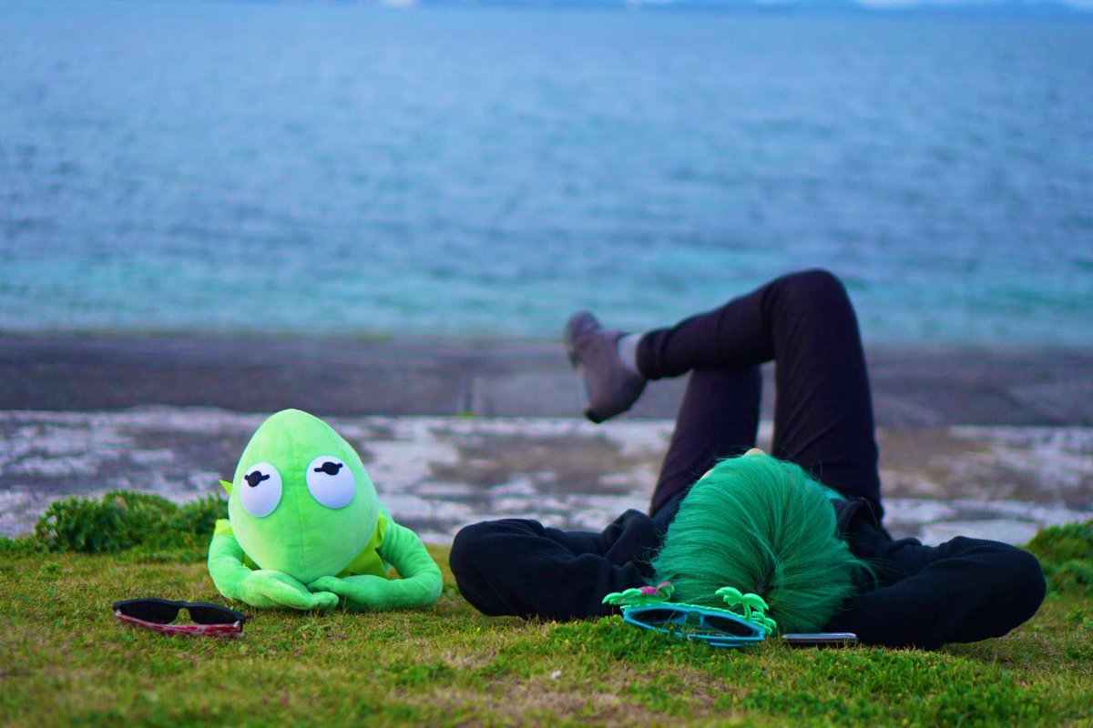 uverlav666's tweet photo. そういえば先日相棒と一緒に撮ってもらいましたꉂꉂ🐸
📷：(@erikara0125) https://t.co/2vDeRN4MeO