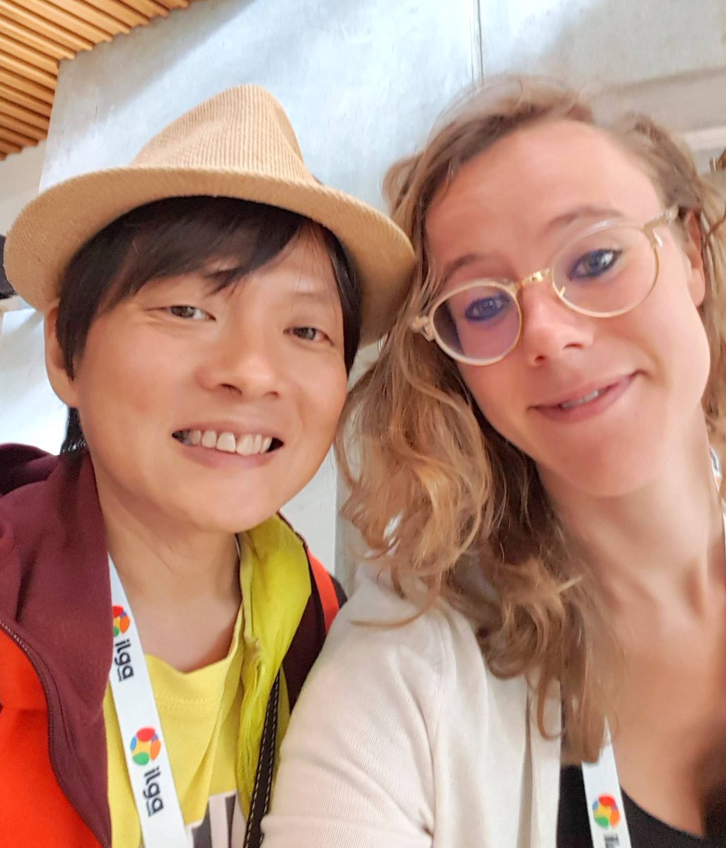 Intersexioni's tweet photo. #day4 at #ilgaworldconference2019 with #InoKehrer
Meeting amazing people from all around the world
Sharing life experiences and precious regional and international advocacy work
#Ilgaworldconference
#ilga40 #ILGA2019NZ #LGBTQA #intersex
#intersexrights #humanrights #NewZeland https://t.co/bdFqUmREpK