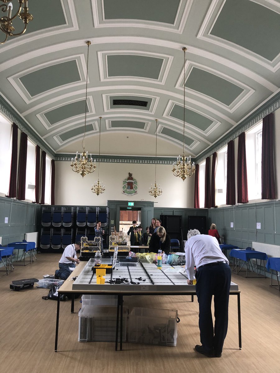 haileyburyCS's tweet photo. @HaileyburyUK robotics day is about to start. Last minute preparations... https://t.co/XY4Ep5JBji