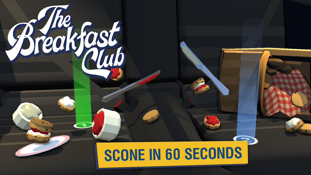 FoggyBoxGames's tweet photo. #ThursdayThoughts Can you make scones on the backseat of a car? Well, how about as many as you can in under a minute? Play #BreakfastClubGame @EGX #Rezzed2019 #gamedev #indiedev https://t.co/vJl9Y0AWUJ