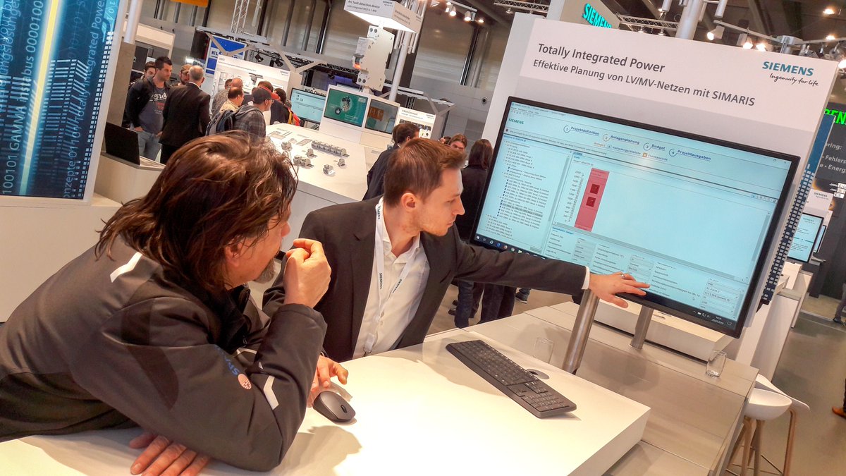 dawjanko's tweet photo. Live von der #eltefa in @Messe_Stuttgart ... unsere Planerbetreuer in Aktion! Jetzt noch ein Freiticket sichern und uns in Halle 10 besuchen: https://t.co/JYpDqv7oMA
#Planerbetreuung #SIMARIS #SIMARISdesign #SIMARISproject @SiemensDE #ConsultantSupport #TotallyIntegratedPower https://t.co/LAafmbH8SW