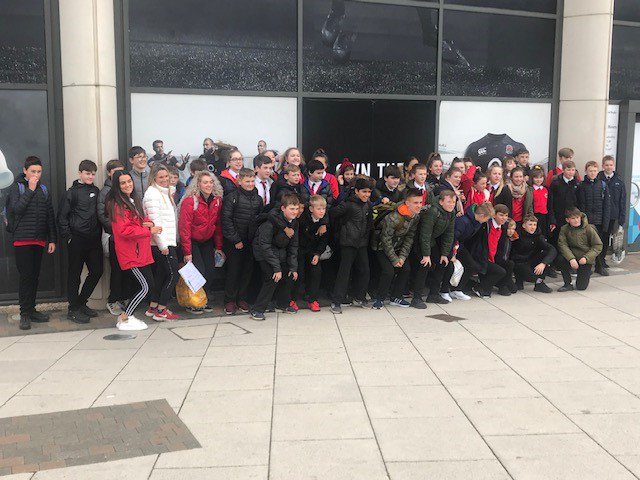 BedsSchTrust's tweet photo. Good luck today to @SamWhitAcademy U15 and U18 rugby boys who are competing in the National Vase Finals at Twickenham! Great to see pupils from @robertbms supporting too! #LetsGoWhitbread #BESTfamily https://t.co/Y7MoDdAEZP