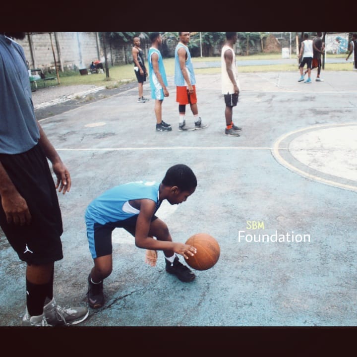 SBM_Foundation's tweet photo. "The journey of a thousand miles begins with one step" 
Just begin, and with dedication and persistence, it wouldn't be just a journey but a beautiful lifelong experience.
#sosobobmanuelfoundation #basketball #sbmf #sbmfoundation #mentorship #training #basketballtraining https://t.co/Or6dpu0TDE