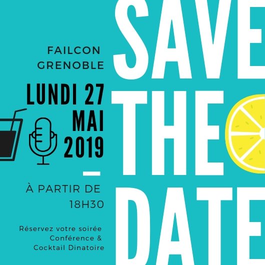 FailConGrenoble's tweet photo. [SAVE THE DATE] . PROCHAINE FAILCON
LUNDI 27 MAI 2019
À partir de 18h30

La surprise est de taille, mais pour le moment, nous gardons le secret.

Save the date and stay tuned !

More information are coming ...

#FailCon #Grenoble #Conférence #Alpes #Échec https://t.co/pXRRw2Ps3U