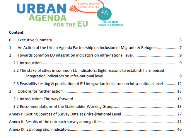 EUUrbanAgenda's tweet photo. Facilitating evidence-based integration policies in cities:
9 recommendations for a better #integration data on urban-regional level, on the role of cities in European statistics and for increased know-how transfer. #partnershipinclusion
Available at https://t.co/ltp2MVYtQu https://t.co/9oGPHl33Cy