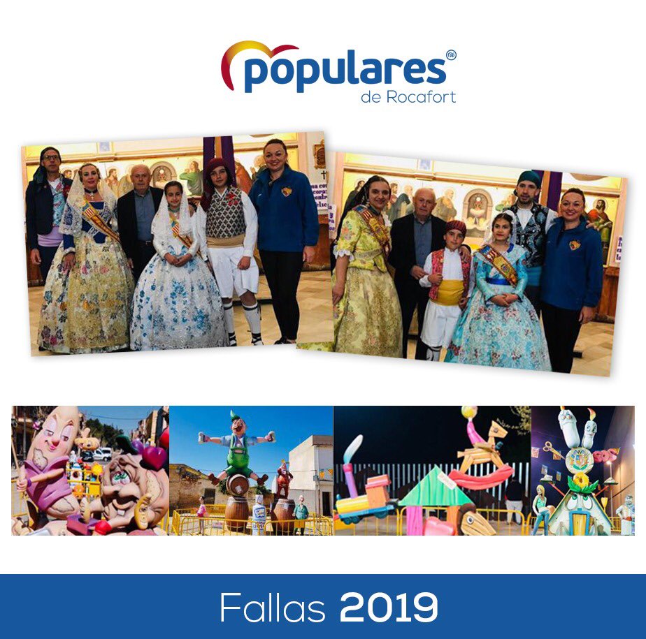 pprocafort2019's tweet photo. Populares Rocafort siempre con las Fallas!!! Gracias a nuestras dos Fallas, @fallalanovaderocafort y @fallalauniorocafort por el gran trabajo realizado.
•••
#fallas2019 #fallasrocafort #rocafort #popularesrocafort #fallalanova #fallalaunio #ilusionporRocafort https://t.co/eUACacLQIp