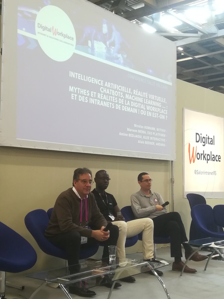 phlppchrtn's tweet photo. Parler #chatbot et #IA dans un salon nomme Voltaire.
Tout un programme !
Avec Mor en guest @Klee_Group 
@SalonIntranetRS https://t.co/ncoEHjwmaP