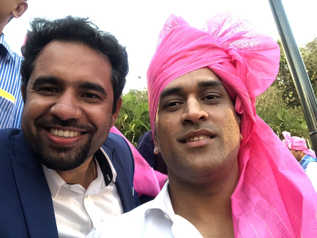 thecorpcommguy's tweet photo. @CSKFansOfficial @ChennaiIPL CSK is not a team, but an emotion:) #roarofalion #happyholi to all ! @msdhoni @imDhoni_fc @msdfansofficial @DHONIism https://t.co/VfH1cV23GS