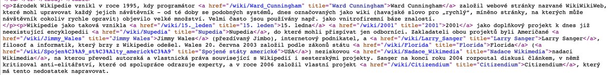 RobertLeVeneur's tweet photo. Možností, jak se dnes dostat na českou Wikipedii, je několik. Já používám to, že si zobrazím zdrojový kód - to zvládne každý.

Znáte něco ještě rychlejšího/snažšího?

A ve většině případů můžete použít i anglickou verzi.

#wiki #wikipedia #wikipedie https://t.co/DWLdxZ4F2X