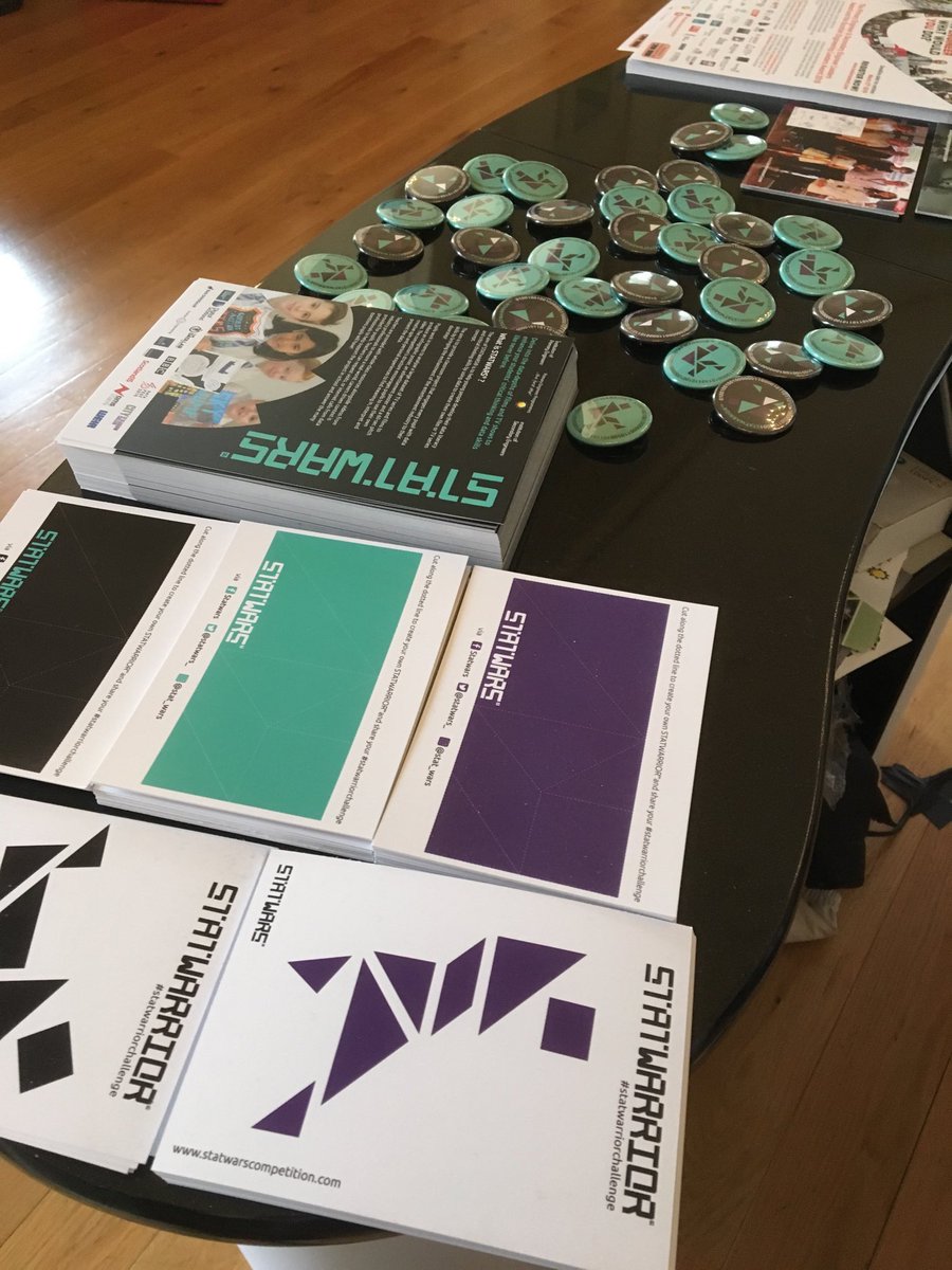 Statwars_'s tweet photo. If you are attending #DataFest19 today come and find us. We have your very own #statwarriors to make, thatβs if you are up for the challenge? #statwars #statwarscompetition #Data #DataTogether https://t.co/8M0B94zjOF