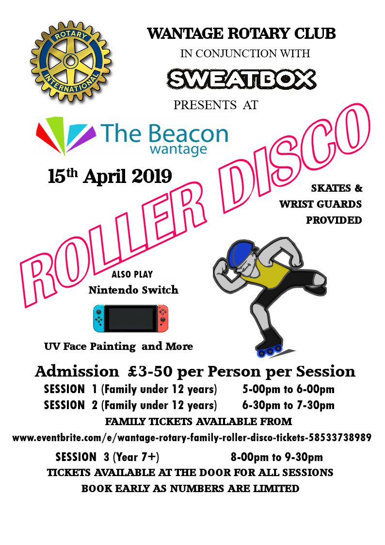 SweatboxWantage's tweet photo. So this is happening over the Easter holidays!!! The theme is glow in the dark and we have the brilliant DJ Carl to entertain us. For the Sweatbox session, you pay on the door. There will be switch gaming and stalls too. https://t.co/NSSkHQI4yI