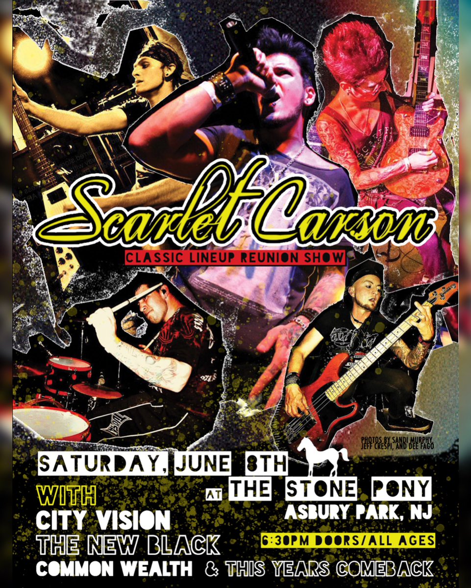 Mayhem_NJ's tweet photo. #Official #RockAndRoll #Announcement #ScarletCarson #TheStonePony #firstdayofspring #ITSMYPLEASURE #NewJersey #NJ #AsburyPark #SC4Life #Band #Rock #BackToWork @ScarletCarsonNJ @s_ANTI_no @tomherres @RaabWalker #Stone @thestonepony #SummerRock #SummerInAsbury #RockIsDead https://t.co/JmoG6Q8igj