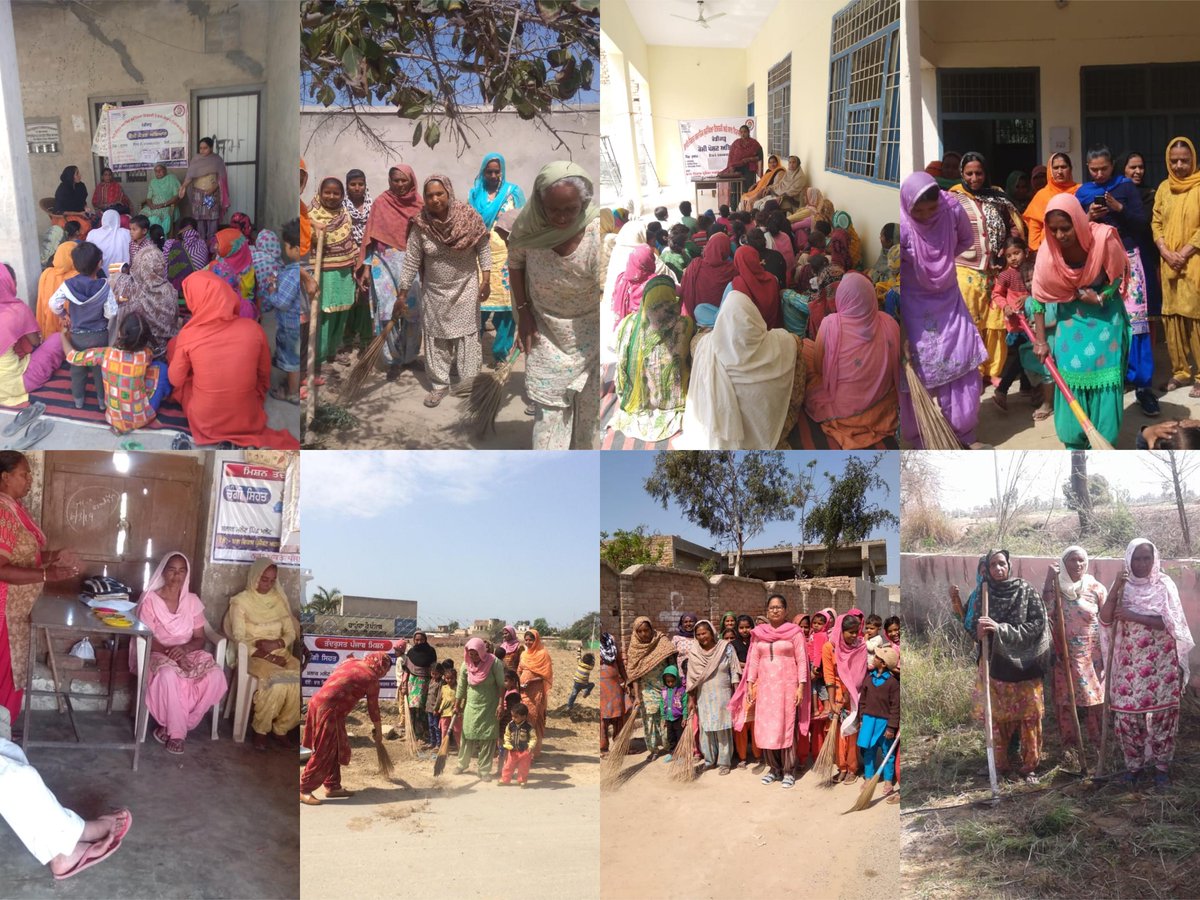 SriPoshan's tweet photo. March 20, Swachh Anganwadis: Healthy Children. Sri Muktsar Sahib. #PoshanPakhwada @MinistryWCD @SPreraks @DproMuktsar https://t.co/uTbys66dKK
