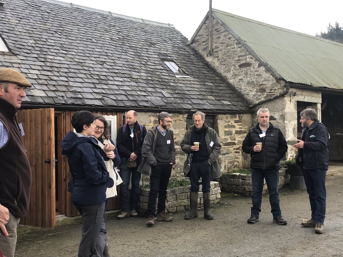 heathertrust's tweet photo. Attendees gathering for this morning’s site visit.
The topics covered by Martin Kennedy on the hill should lead to plenty of discussion this afternoon. #HTDebate https://t.co/Q1xPyaRizq