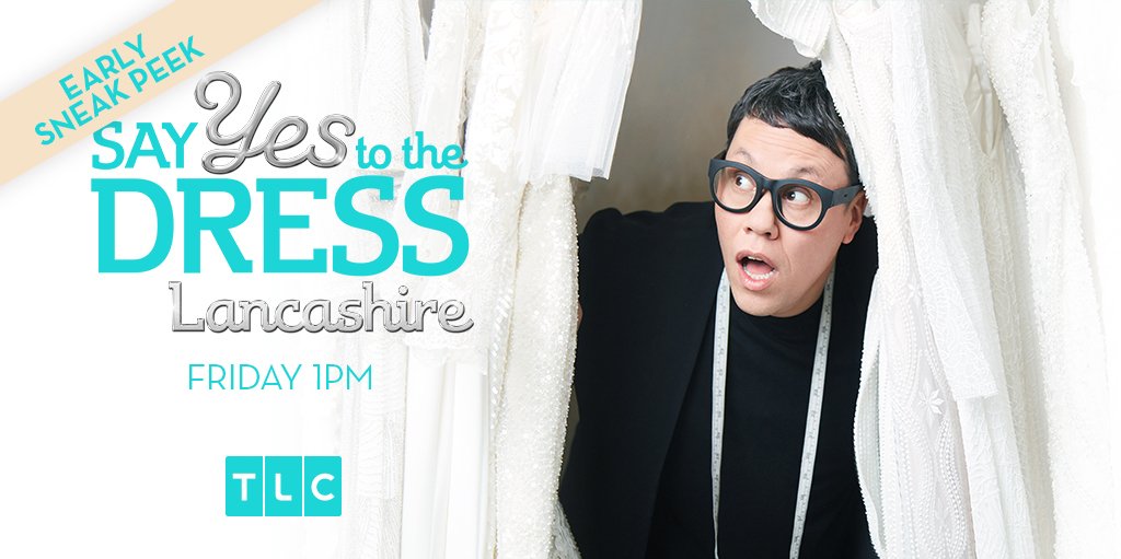 tlc_uk's tweet photo. Hands up who wants a first look at Say Yes To The Dress Lancashire? 🙌 🙌 Head over to our Facebook page at 1pm tomorrow for a sneak peek!! #SYTTDLancs https://t.co/owtHgSNaVt