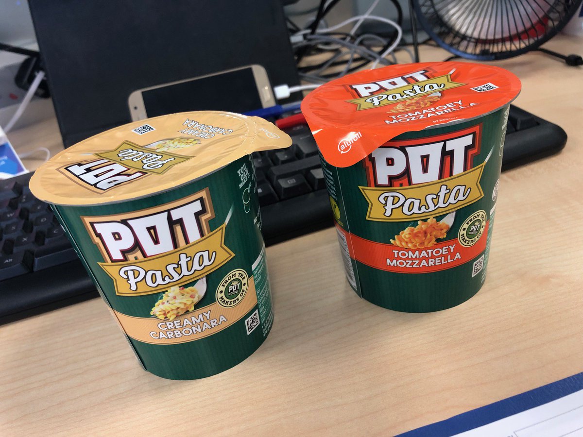 Thanks for the Pasta Pots
#TheWorkPerk <a href="/TheWorkPerk/">Theworkperk</a> <a href="/potnoodle/">Potty Noods</a> #YouCanMakeItalian #PotPasta