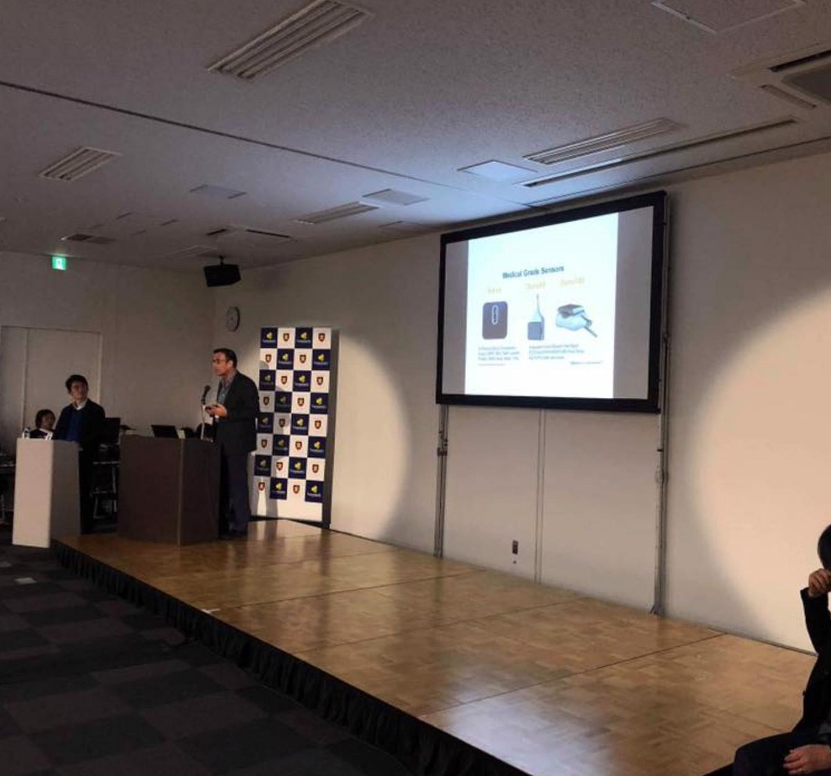 DynoSense's tweet image. @DynoSense presented at "Well Being Innovation Summit" at the Tonomachi Research Complex in Kanagawa, Japan