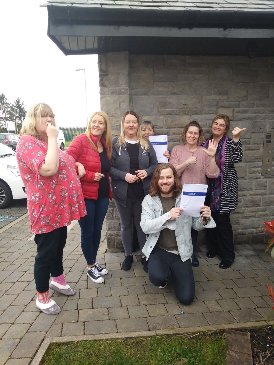 mm_mason1976's tweet photo. #BaxterView residents & staff celebrating 2 x 6's for our recent Care Inspection.. Woohoo π Brilliant achievement. Well done everyone @CareInspect @SG_HSCS @CornerstoneScot @SarahTryon25 @carman_centre https://t.co/URr5XvWqU0