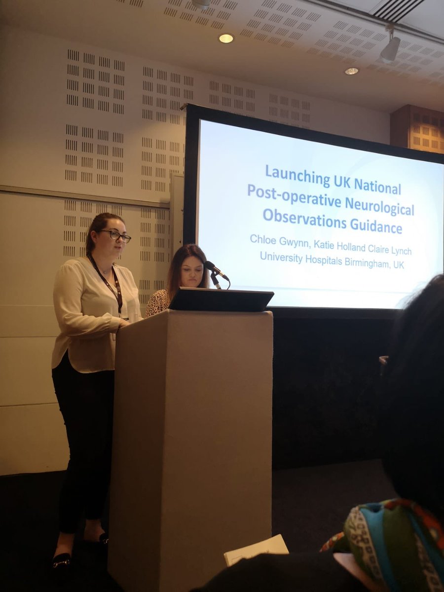 flavell_hayley's tweet photo. Two of our fabulous Senior Sisters at BANN in Manchester presenting their innovative work that has led to National Guidelines
@uhbtrust @UHBLeadership @stalleygreen
#fabulouswork #makingadifference #informingpractice #nationalguidance #bann #neuroscience #soproud https://t.co/1sDQBjjsdI
