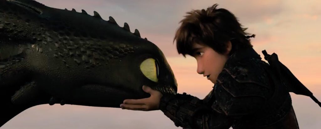 "It's a scary idea, huh. That one of our dragons might just one day go back to the wild? You'd never do that to me, would you bud? I didn't think so."

"You're right, bud. It's time."

😭😫💔💔💔

#howtotrainyourdragon3
#httyd3